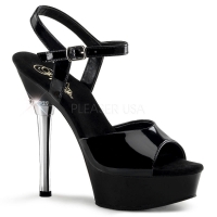 Туфли для стриптиза ALLURE-609 черный/черный